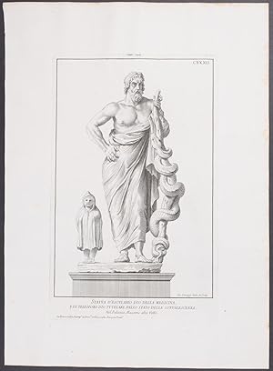 Statue - Esculapio dio della Medicina