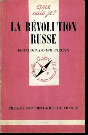 Immagine del venditore per Que sais-je? N 986 La rvolution russe venduto da Le-Livre