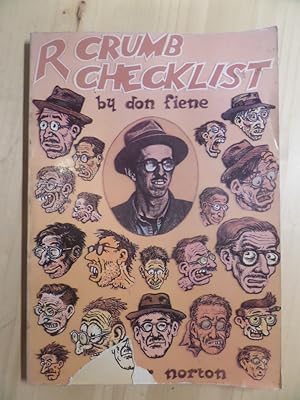 Immagine del venditore per R. Crumb checklist of work and criticism: With a biographical supplement and a full set of indexes venduto da Archives Books inc.