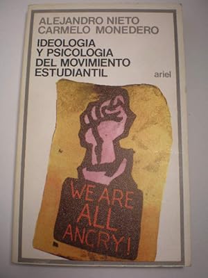 Imagen del vendedor de Ideologa y psicologa del movimiento estudiantil a la venta por Librera Antonio Azorn