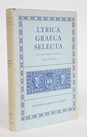 Immagine del venditore per Lyrica Graeca Selecta, Brevi Adnotatione Instruxit venduto da Minotavros Books,    ABAC    ILAB