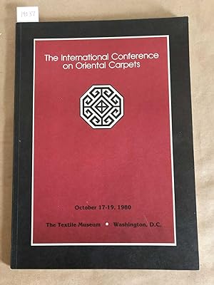 Seller image for The International Conference on Oriental Carpets Oct. 17 - 19, 1980 for sale by Carydale Books