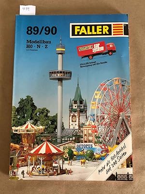 Faller Modellbau 89/90 HO N Z catalog