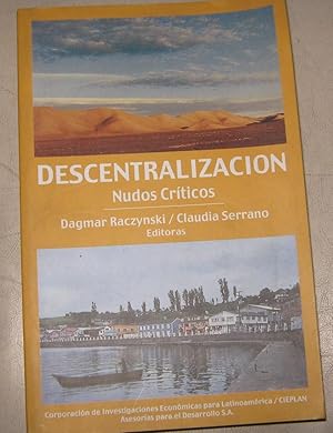 Immagine del venditore per Descentralizacin. Nudos Crticos venduto da Librera Monte Sarmiento