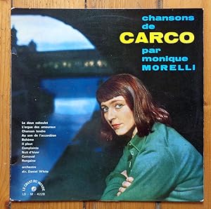 Chansons de Carco par Monique Morelli.