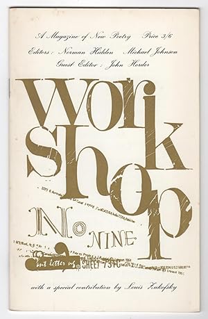 Imagen del vendedor de Workshop 9 (1969) a la venta por Philip Smith, Bookseller