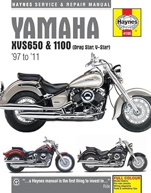 Imagen del vendedor de Yamaha XVS650 & 1100 Drag Star/V-Star (97 - 11) Haynes Repair Manual (Paperback) a la venta por Grand Eagle Retail