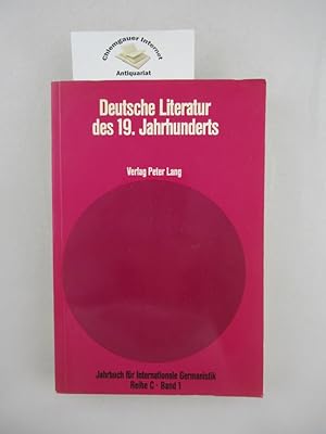 Bild des Verkufers fr Deutsche Literatur des 19. Jahrhunderts (1830-1895). Erster Bericht: 1960-1975. zum Verkauf von Chiemgauer Internet Antiquariat GbR