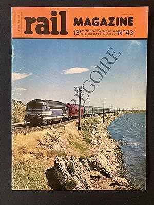 RAIL MAGAZINE-N°43-NOVEMBRE 1980