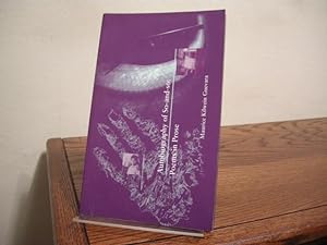 Immagine del venditore per Autobiography of So-and-so: Poems in Prose venduto da Bungalow Books, ABAA