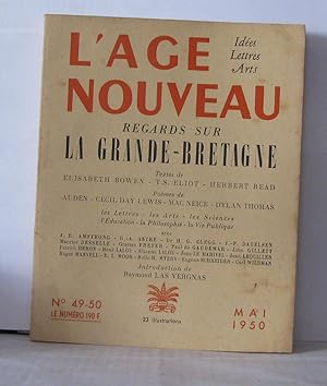 Bild des Verkufers fr L'ge nouveau Ides Lettres Arts Numro 53-54 zum Verkauf von Librairie Albert-Etienne