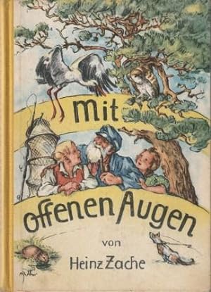Seller image for Mit offenen Augen. for sale by Versandantiquariat Dr. Uwe Hanisch