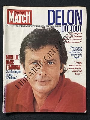 PARIS MATCH-N°1854-7 DECEMBRE 1984-ALAIN DELON