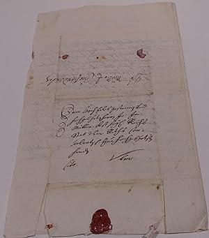 Brief eines Verwalters Wütemann (?) an der Ulmer Rat Müller über Unterbringung der Grafen Raymund...