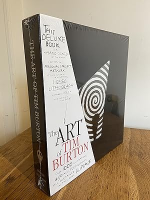 Bild des Verkufers fr The Art of Tim Burton >>>> A SUPERB SIGNED LIMITED EDITION HARDBACK + SIGNED & NUMBERED LITHOGRAPH <<< zum Verkauf von Zeitgeist Books