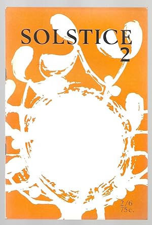 Imagen del vendedor de Solstice - Issue No.2 a la venta por The Bookshop at Beech Cottage