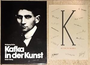 Bild des Verkufers fr Kafka in der Kunst. / Gnther Nicolin, Kunst zu Kafka. zum Verkauf von Antiquariat Johann Forster