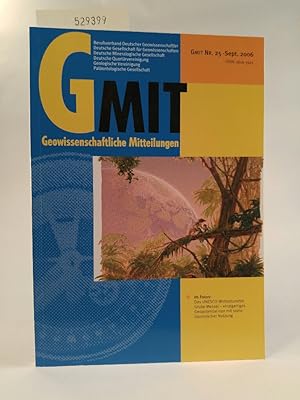 Seller image for Geowissenschaftliche Mitteilungen GMit. Heft 25 Sept. 2006 for sale by ANTIQUARIAT Franke BRUDDENBOOKS