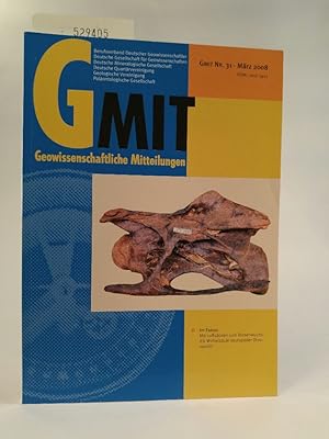 Seller image for Geowissenschaftliche Mitteilungen GMit. Heft 31. März 2008 for sale by ANTIQUARIAT Franke BRUDDENBOOKS