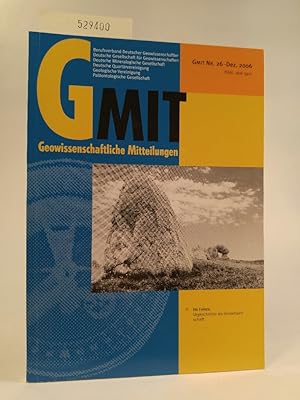 Seller image for Geowissenschaftliche Mitteilungen GMit. Heft 26 Dez. 2006 for sale by ANTIQUARIAT Franke BRUDDENBOOKS