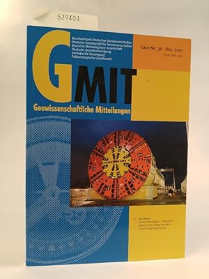 Seller image for Geowissenschaftliche Mitteilungen GMit. Heft 30 Dezember 2007 for sale by ANTIQUARIAT Franke BRUDDENBOOKS