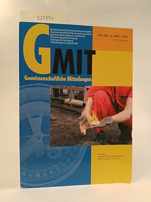 Seller image for Geowissenschaftliche Mitteilungen GMit. Heft 23.März. 2006 for sale by ANTIQUARIAT Franke BRUDDENBOOKS