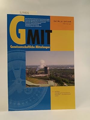Seller image for Geowissenschaftliche Mitteilungen GMit. Heft 32 .Juni 2008 for sale by ANTIQUARIAT Franke BRUDDENBOOKS