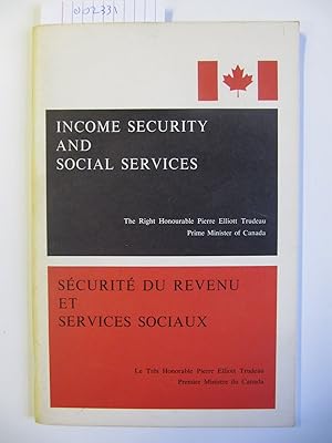 Income Security and Social Services / Securite du Revenu et Services Sociaux
