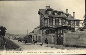 Bild des Verkufers fr Ansichtskarte / Postkarte Vaux sur Seine Yvelines, La Rive, villa de Yvette Guilbert zum Verkauf von akpool GmbH