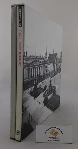 Seller image for Universittskirche Leipzig. Ein Streitfall? Hrsg. vom Paulinerverein, dem Mitteldeutschen Rundfunk, der Bild-Zeitung und dem Verlag Kunst und Touristik Leipzig. Konzeption von Horst Bargmann u.a. Mit zahlreichen Fotos. Beiliegend: Compaktdisc (2 CD) "Bleibet hier und wachet ." for sale by Chiemgauer Internet Antiquariat GbR