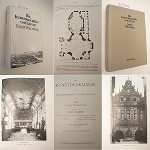 Stadt Würzburg. Bearbeitet von Felix Mader, historische Einleitung von Hans Ring. Mit 72 Tafeln, ...