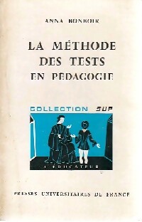 Seller image for La m?thode des tests en p?dagogie - Anna Bonboir for sale by Book Hmisphres