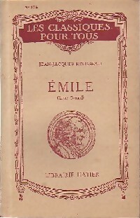 Image du vendeur pour Emile (extraits) Tome II - Jean-Jacques Rousseau mis en vente par Book Hémisphères