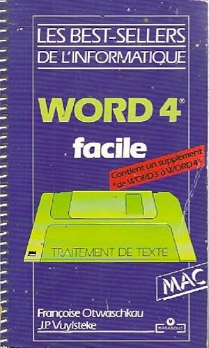 Word 4 facile sur Macintosh - J.P. Vuylsteke