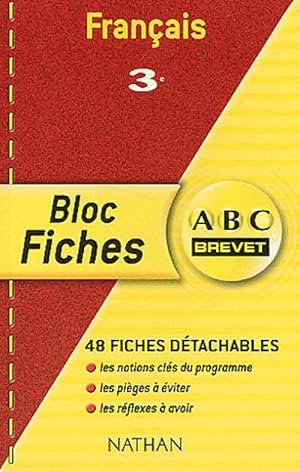 Image du vendeur pour Fran?ais 3e - Lucien Giraudo mis en vente par Book Hmisphres