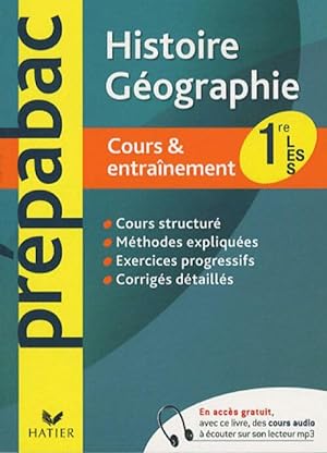 Histoire-G ographie 1res L-ES-S cours & entra nement - Collectif