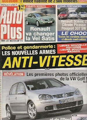 Auto Plus n?776 : Police et gendarmerie : les nouvelles armes anti-vitesse - Collectif