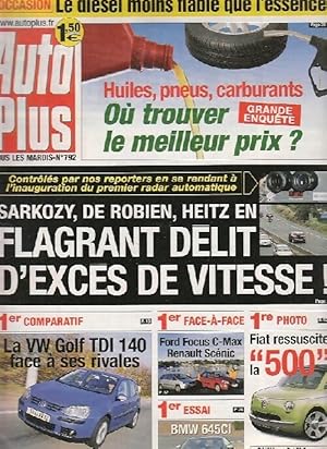 Auto Plus n 792 : Flagrant d lit de vitesse - Collectif