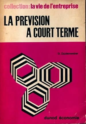 La pr vision   court terme - D. Zajdenweber