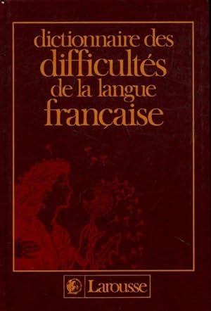 Seller image for Dictionnaire des difficult?s de la langue fran?aise - Adolphe V. Thomas for sale by Book Hmisphres