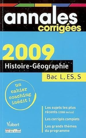 Histoire-g ographie Terminales L, ES, S. Sujets corrig s 2009 - Guillaume Dumont