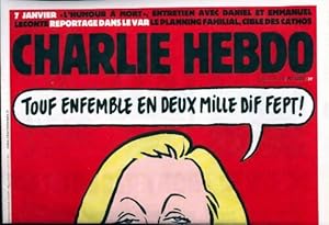 Charlie hebdo n?1221 : Touf enfemble en deux mille dif fept ! - Collectif