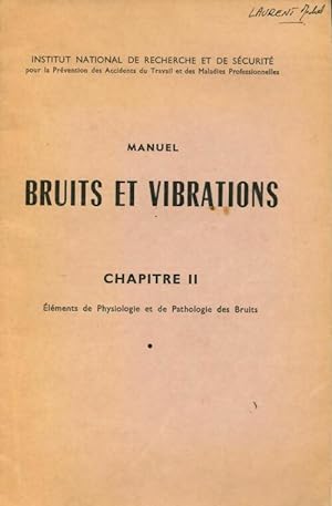Bruits et vibrations chapitre II - Collectif