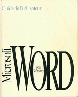 Microsoft Word pour Windows - Inconnu