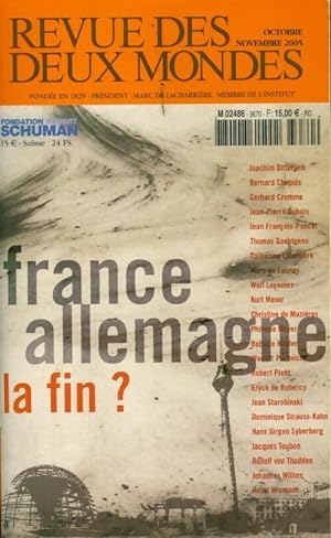 Image du vendeur pour Revue des deux mondes Octobre- novembre 2005 - Collectif mis en vente par Book Hmisphres