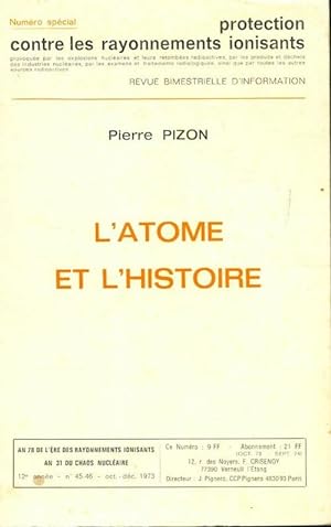 Seller image for L'atome et l'histoire - Pierre Pizon for sale by Book Hmisphres