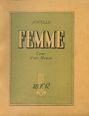 Femme carnet d'une maman - Ancelle