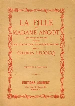 La fille de madame Angot - Charles Lecocq