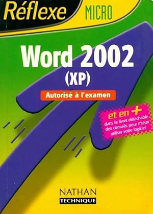 Seller image for Word 2002 XP - Jacqueline Belland for sale by Book Hmisphres