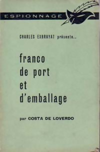 Seller image for Franco de port et d'emballage - Costa De Loverdo for sale by Book Hmisphres